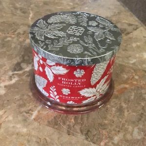 Home Worx by Harry Slatkin Frosted Holly Candle
